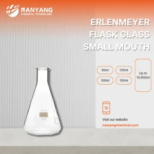 Erlenmeyer Flask Glass Small Mouth