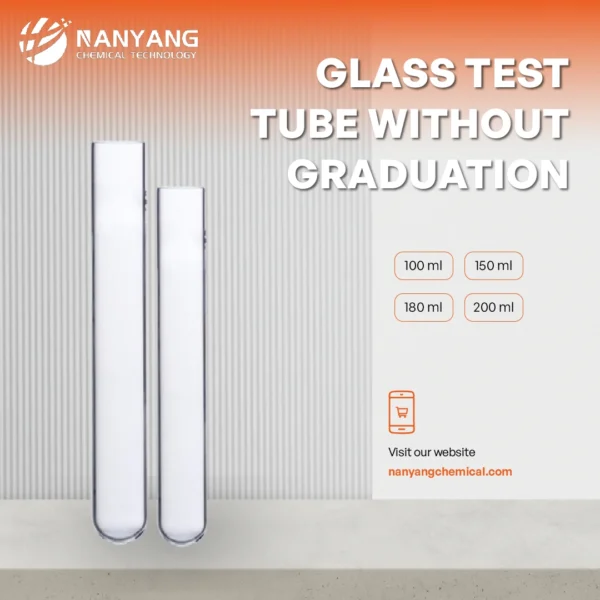 Glass Test Tube Without Graduation