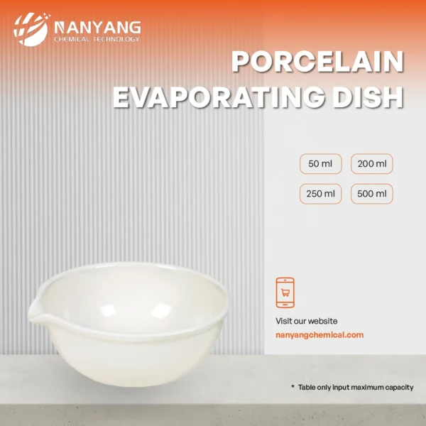 Porcelain Evaporating Dish